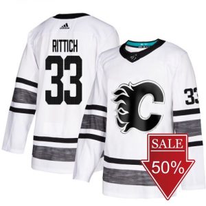 David Rittich Calgary Flames Trikot Weiß 2019 All Star NHL